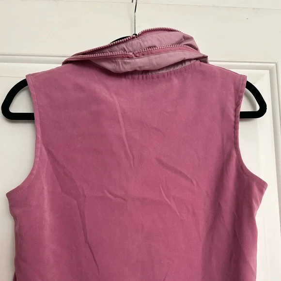 Pink Suede Sleeveless Sport Dress - Picture 5 of 8